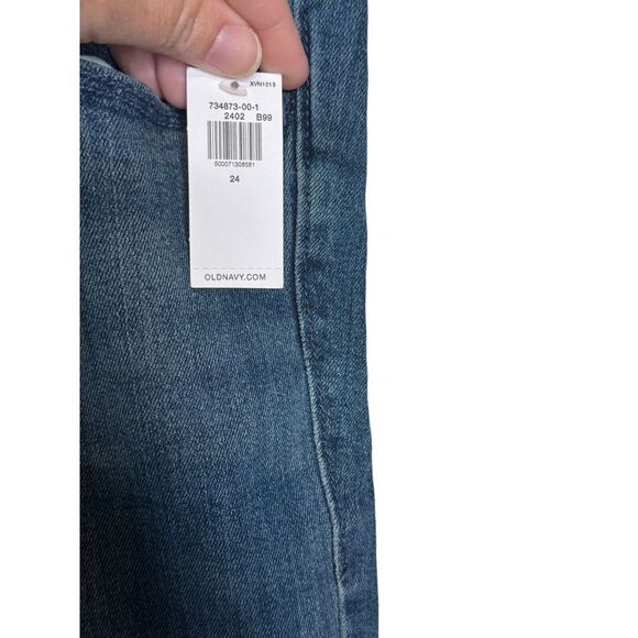 Old Navy Women's Jeans Mid-Rise Wow Bootcut Straight Fit Medium Wash Sz. 24 NWT - Picture 5 of 11